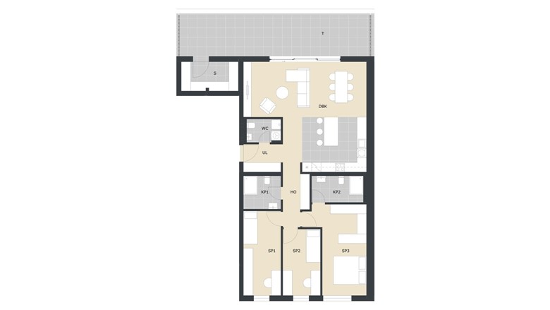 Četverosoban stan Velika Gorica Prodaja novogradnje Green Side Residence A66