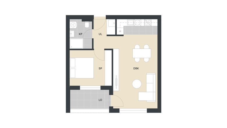 Dvosoban stan Velika Gorica Prodaja novogradnje Green Side Residence A15