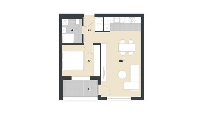Dvosoban stan Velika Gorica Prodaja novogradnje Green Side Residence A60