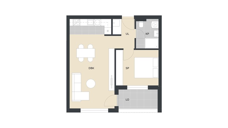 Stan dvosoban Velika Gorica Green Side Residence novogradnje prodaja A37